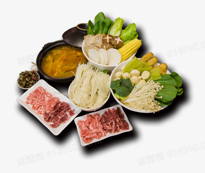 火鍋食材高清PNG免費(fèi)下載與建材圖庫推薦——圖精靈